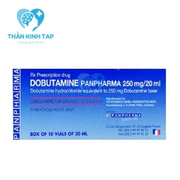 Dobutamine Panpharma 250mg/20ml - Điều trị mất bù tim